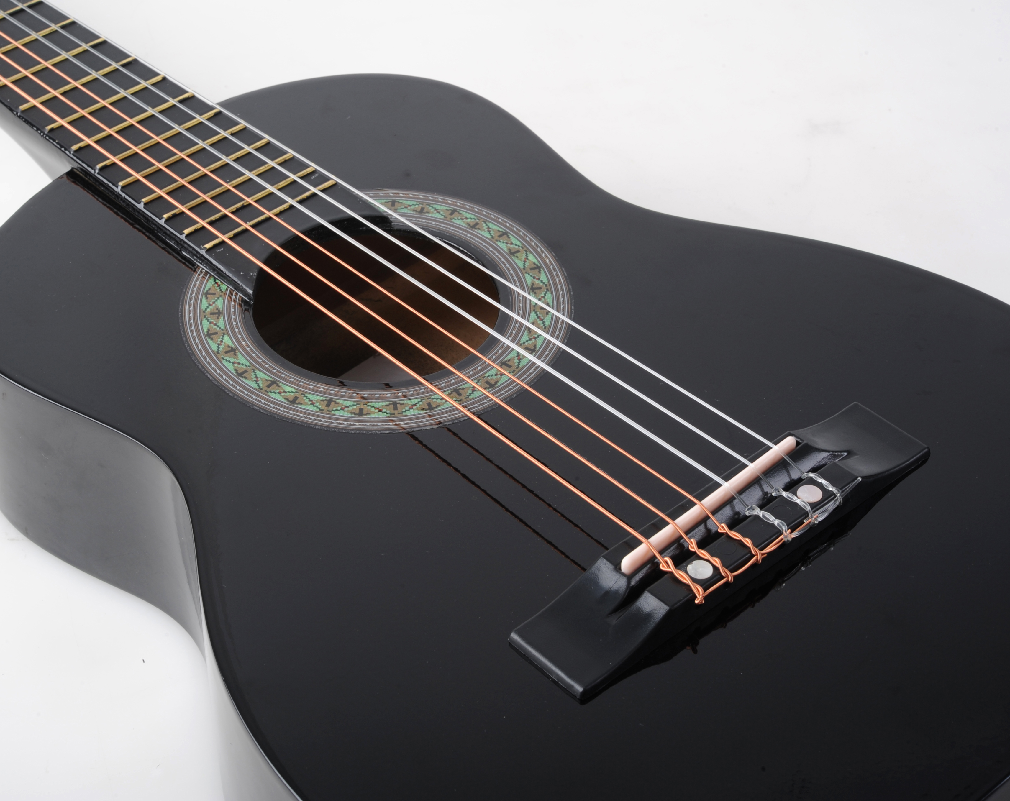 Guitarra clásica de madera contrachapada de tilo de tamaño pequeño de 30 " (AC30L)