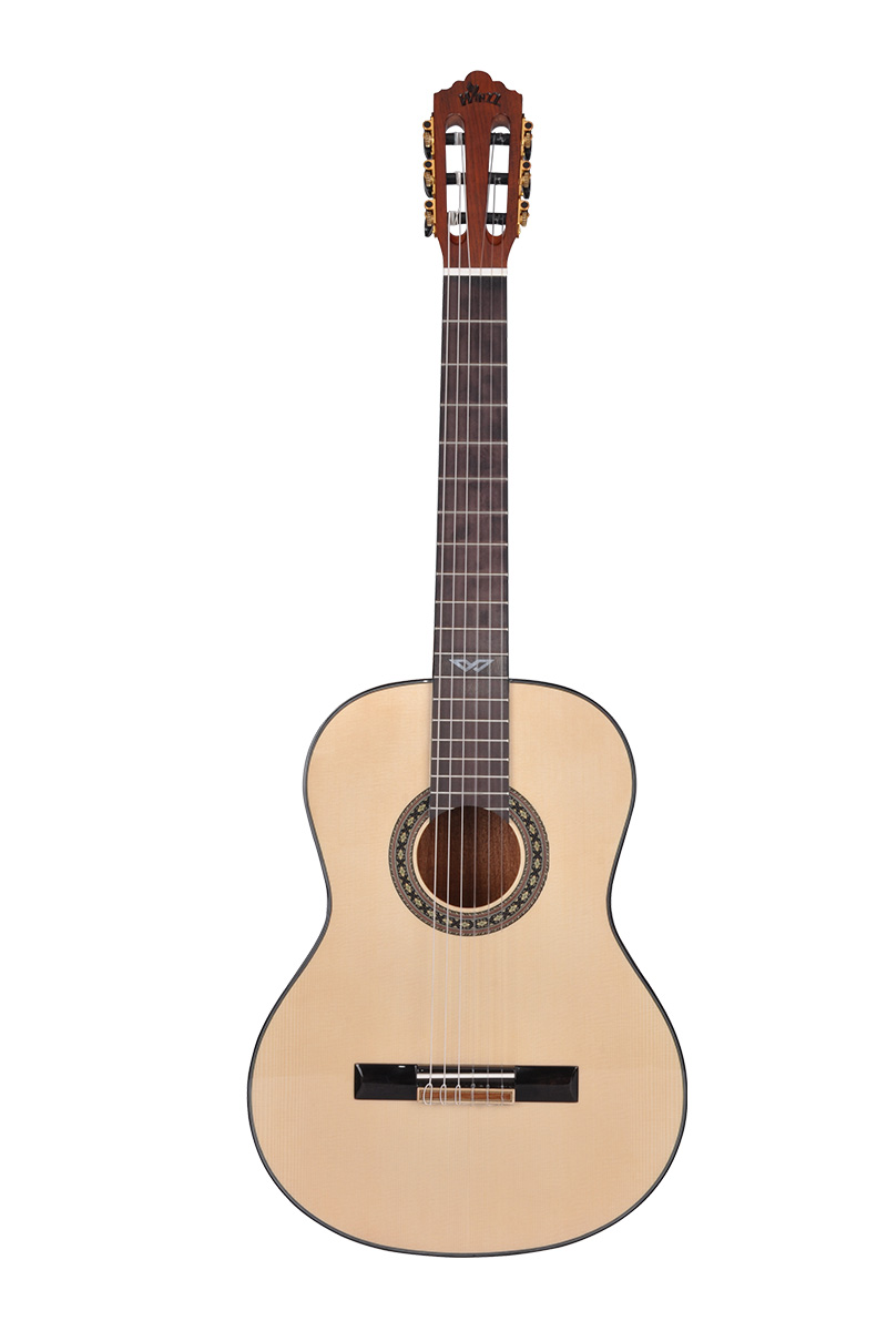 Guitarra clásica de la serie Vintage de contrachapado de caoba de 39 '' (ACG118)
