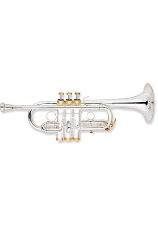 Trompeta de cuerpo de latón profesional de alta calidad con llave bE/D (TP-S480S)