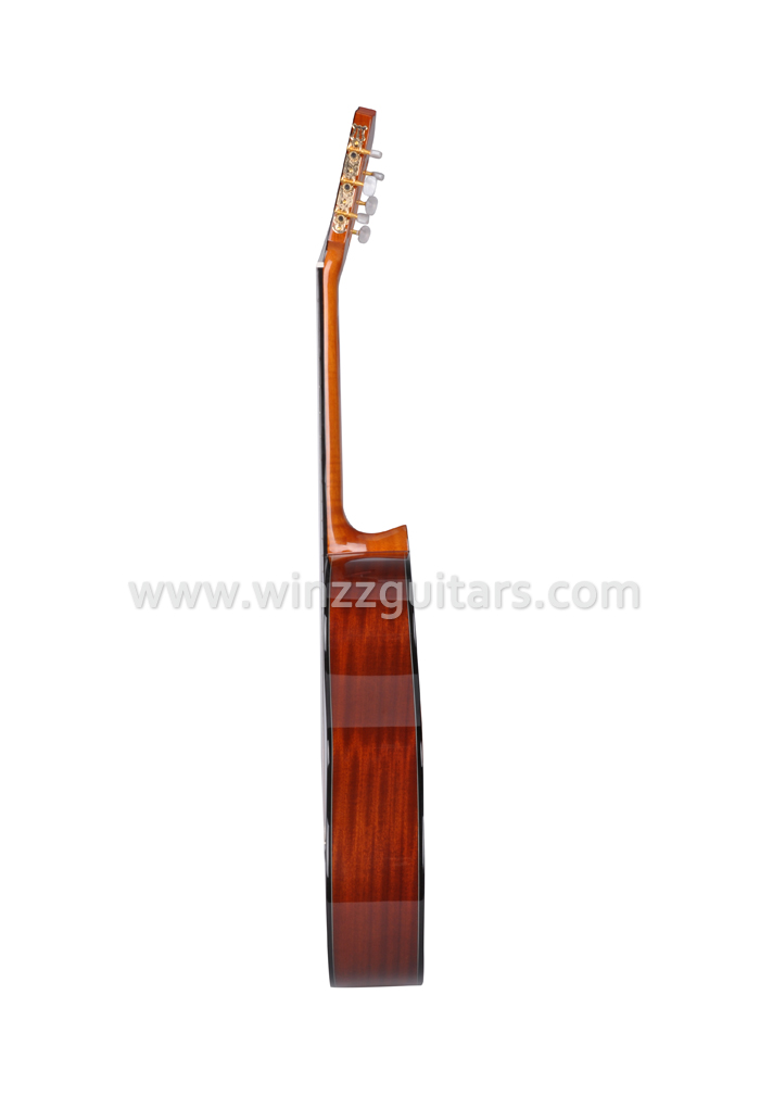 Puente de diapasón de sándalo de 39' para guitarra clásica (ACM106)