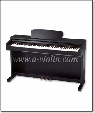 Piano vertical digital marrón / negro de 88 teclas (DP810)