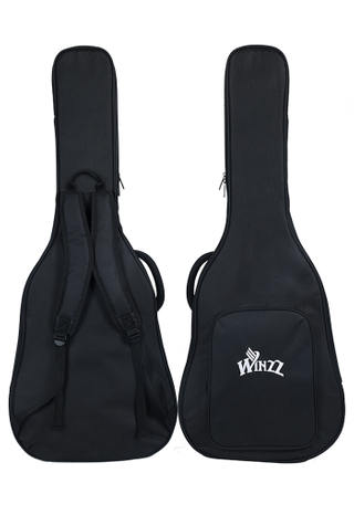 Bolsa de guitarra acústica de 41 pulgadas de tela oxford 600D color negro (BGW6010)