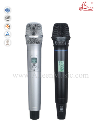 Micrófono inalámbrico UHF FM de canal fijo de alta calidad (AL-SE2010)