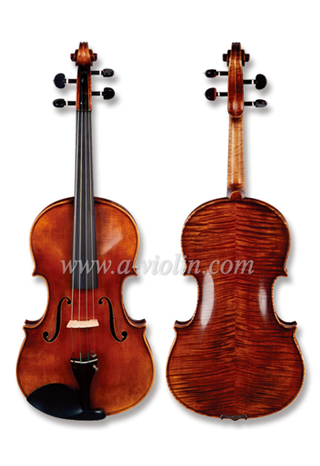 Viola hecha a mano europea antigua profesional (LH800E)