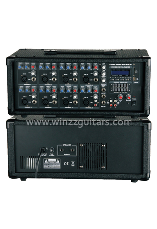 Amplificador de PA de potencia móvil de 8 canales profesional con EQ (APM-0815BU)
