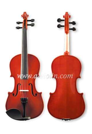 Violín acústico de estudiante de parte de madera dura teñida (VG106)