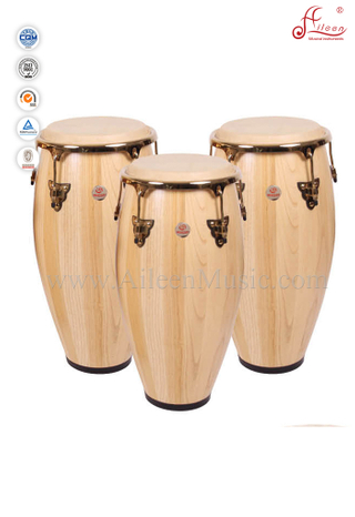 Juego de tambores de madera maciza Conga / Tumbadora (ACOG100NW)