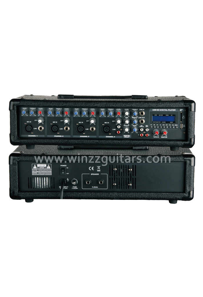 Amplificador FM de amplificador de potencia móvil de 4 canales (APM-0430U)